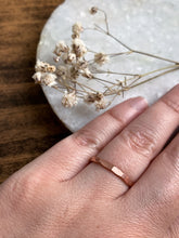 Load image into Gallery viewer, Copper Hammered Stack Ring - by Via Francesca