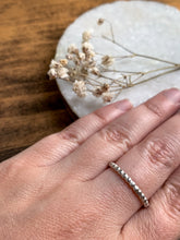Load image into Gallery viewer, Sterling Silver Beaded Stack Ring - by Via Francesca