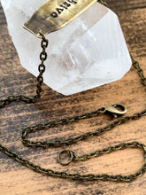 Load image into Gallery viewer, Personalized Shell Casing Necklace - Hand Stamped - by Via Francesca