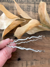 Load image into Gallery viewer, Wave Bangle Bracelet - Copper, Brass or Sterling Silver - by Via Francesca