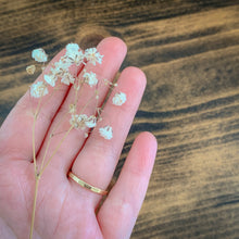 Load image into Gallery viewer, Brass Hammered Stack Ring - by Francesca