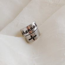 Load image into Gallery viewer, Personalized Stethoscope ID Tag - Aluminum - by Francesca