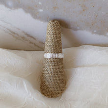 Load image into Gallery viewer, Personalized Sterling Silver Band Ring - by Via Francesca