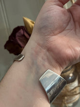 Load image into Gallery viewer, Antique Sterling Silver Spoon Bracelet with Engraving