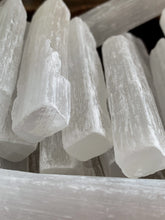 Load image into Gallery viewer, Selenite Stick - 3&quot; Selenite Wand - Cleanse // Protection // Peace

