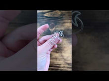 Load and play video in Gallery viewer, Sterling Silver Open Moon Ring - by Via Francesca