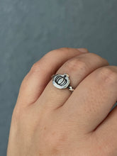 Load image into Gallery viewer, MADE TO ORDER - Sterling Silver Pumpkin Ring with Twist Band