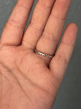 Load image into Gallery viewer, MADE TO ORDER - Sterling Silver Pumpkin Ring with Twist Band