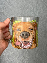 Load image into Gallery viewer, Coffee Mug with Personalized Pet Portrait - Hand Painted - by Via Francesca