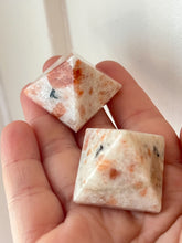 Load image into Gallery viewer, Sunstone Pyramid - Small - Good Vibes
