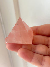 Load image into Gallery viewer, Rose Quartz Pyramid - Medium - Unconditional Love // Understanding
