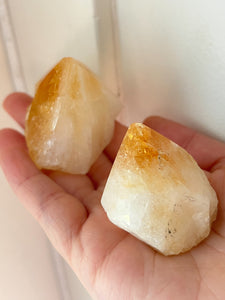 Brazilian Citrine Point - Positivity // Joy // Happiness