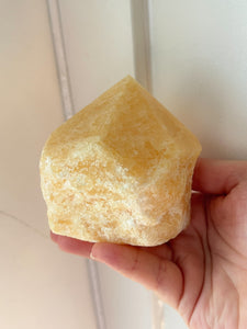 Orange Calcite Power Point - Cleansing