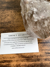 Load image into Gallery viewer, Rough Smoky Quartz Point - Grounding // Let Go &amp; Grow
