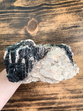 Load image into Gallery viewer, Black Tourmaline with Mica - Protection // Grounding
