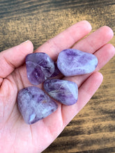 Load image into Gallery viewer, Tumbled Amethyst - Intuition // Spirituality // Protection
