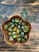 Load image into Gallery viewer, Tumbled Sea Jasper - Happiness // Peace
