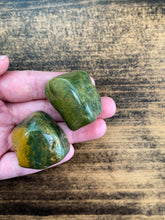 Load image into Gallery viewer, Tumbled Sea Jasper - Happiness // Peace
