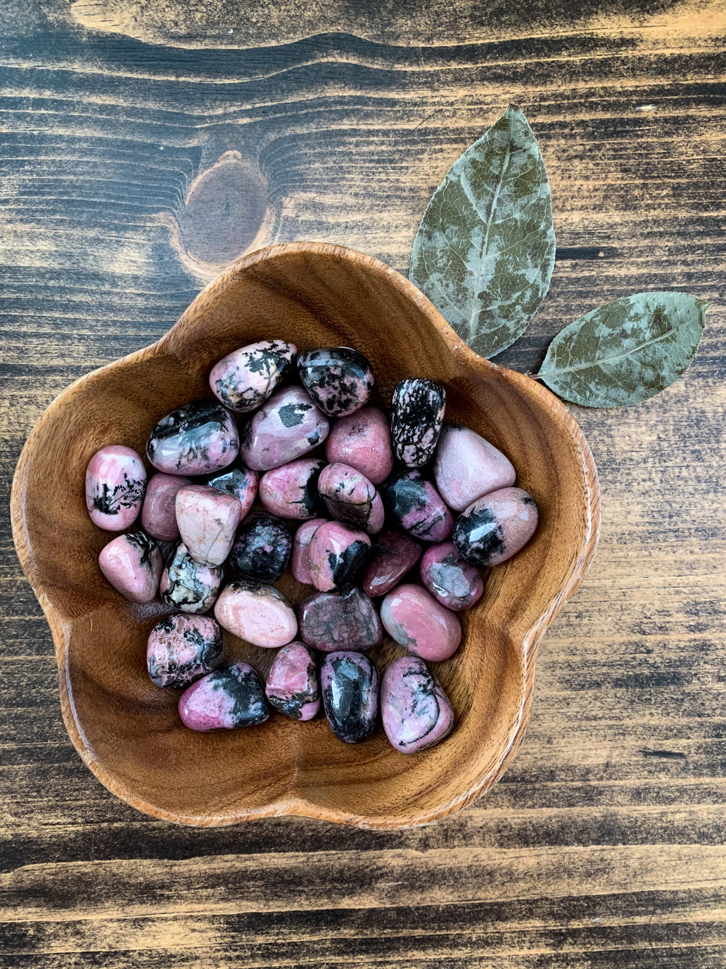 Tumbled Rhodonite - Heal // Love