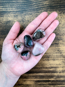 Tumbled Rhodonite - Heal // Love