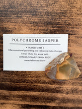 Load image into Gallery viewer, Rough Polychrome Jasper - // Transform //
