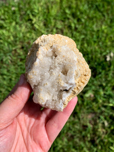 Moroccan Geode with Clear Quartz Growth - 178g - Clarity // Enlightenment