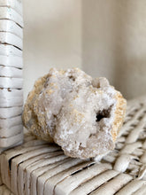 Load image into Gallery viewer, Moroccan Geode with Clear Quartz Growth - 178g - Clarity // Enlightenment

