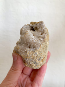 Moroccan Geode with Clear Quartz Growth - 178g - Clarity // Enlightenment