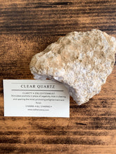 Load image into Gallery viewer, Moroccan Geode with Clear Quartz Growth - 380g - Clarity // Enlightenment
