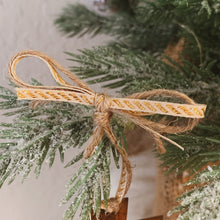 Load image into Gallery viewer, - Personalized - Rusty Cross Ornament - Hand Stamped - by Francesca
