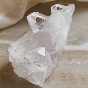 Brazilian Clear Quartz Cluster - 117g - Clarity // Enlightenment