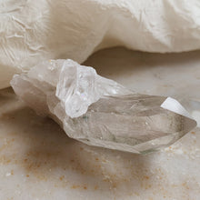 Load image into Gallery viewer, Brazilian Clear Quartz with Chlorite Inclusion and Rainbow - 77g - Clarity // Enlightenment
