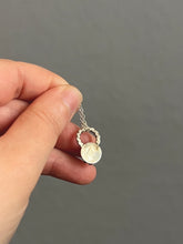 Load image into Gallery viewer, Sea Glass Necklace - Brown Sea Glass in Sterling Silver
