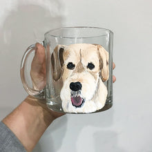 Load image into Gallery viewer, Coffee Mug with Personalized Pet Portrait - Hand Painted - by Via Francesca
