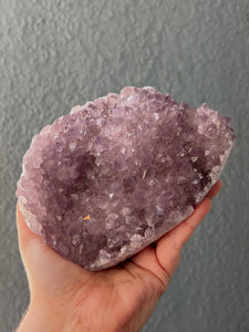 Amethyst Cut Base - Intuition // Spirituality // Protection