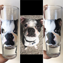 Load image into Gallery viewer, Shot Glass with Personalized Pet Portrait - Hand Painted - by Via Francesca
